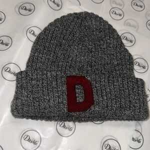 Zara Beanie w/Letter D